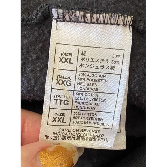 Disney Parks XXL Black Minnie Mouse Hoodie Sweatshirt 2X Hooded Cute! - Picture 8 of 9